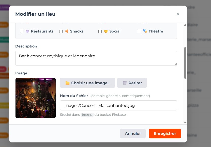 Fiche lieu Cours Julien