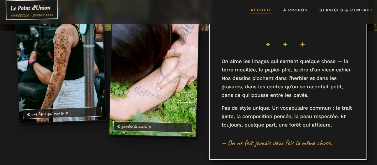 Le Point d'Union — visuel 2
